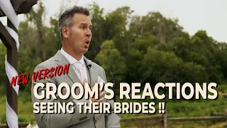 TOP 12 BEST ❤️ Emotional Groom Reactions Seeing Their Brides! 👰 New version!