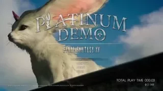 [FF15]PLATINUM DEMO：FinalFantasyXV