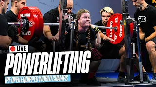 🔴  LIVE World Open Equipped Powerlifting Championships | Women 76kg