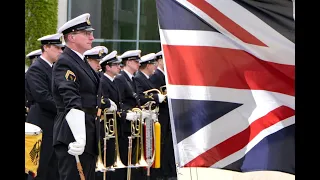 Military honours for Britain's Prime Minister Rishi Sunak