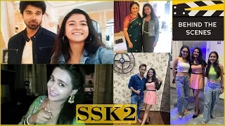 SSK 2 set tour❤| BTS|back to pune| Avinash's birthday| #sharmasisters #avinashmukherjee #karansharma