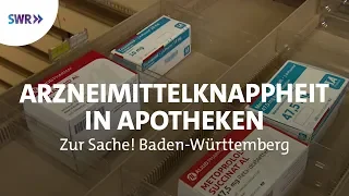 Vor Ort in der Apotheke | Zur Sache! Baden-Württemberg