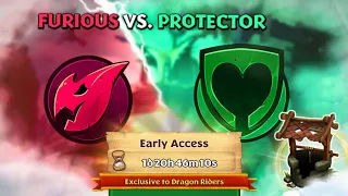 FURIOS VS PROTECTOR Full Gameplay/Walkthrough - New Gauntlet Event - Dragons:Rise of Berk