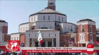 World Youth Day 2016 - Krakow, Poland - 2016-07-30 - Holy Mass With Priests, Relgious And Seminarian