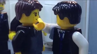 The Agent - Lego Bathroom Fight Scene (Stop Motion)