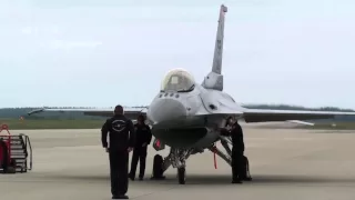 Must see: F-16 engine start & pre-flight