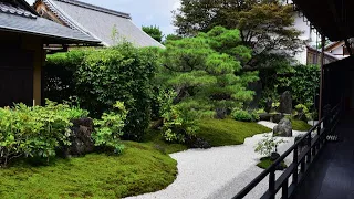 Japanese temple garden, moss garden, Zen garden, tea garden [Kyoto]