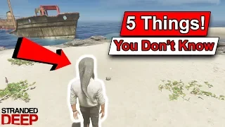 Stranded Deep - 5 Things you might not know