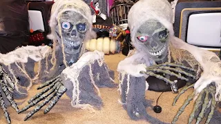 ZOMBIE SKELETON Animated Groundbreaker Halloween Props (ASDA 2014 & 2015 Variants)