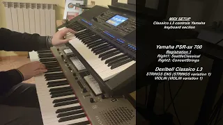 Rondò veneziano, Sinfonia per un addio - Yamaha PSR-sx 700 & Dexibell Classico L3