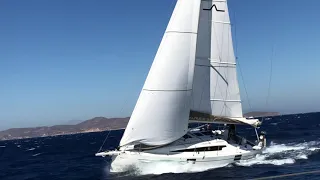 Azuree 33C 25knots wind