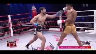 Khayal Dzhaniev (RUS) vs Superbon Banchamek (THAI) - Kunlun Fight 48 7/31/2016- LXH