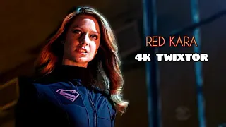 Red Kara Twixtor CC + Color Grading | 4k Evil Supergirl