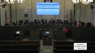 Oklahoma City Council Meeting - December 21, 2021