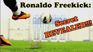 CRISTIANO RONALDO - Knuckle Ball Free Kick Tutorial | The F2