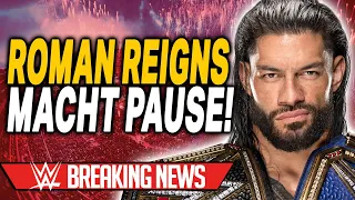Roman Reigns nimmt sich Auszeit! Wrestlemania Spoiler? | Wrestling/WWE BREAKING NEWS
