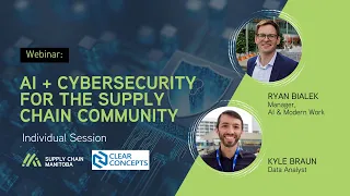 AI and Cybersecurity for the Supply Chain Community - Individuals