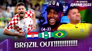 BRAZIL OUT!! | Gameday Live | Brazil v Croatia | Qatar 2022 Highlights