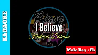 I Believe by Fantasia Barrino (Karaoke: Male Key)