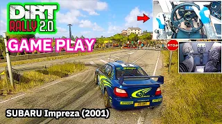 Subaru Impreza 2001 - Dirt Rally 2.0 | Salida desde Montverd | Steering Wheel Gameplay [4K]