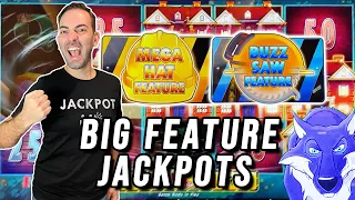 FIVE ❌ JACKPOTS ➤ BIG FEATURES on Huff N’ More!