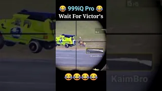 Wait For Victor's 999iQ Pro Player 😤 Pubg Attitude Status | Funny Video #Shorts #Pubg #KaimBro