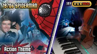 The Amazing 1970s Spiderman  (Action Music Theme Music)