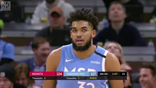 Final Minutes, Houston Rockets vs Minnesota Timberwolves | 01/24/20 | Smart Highlights