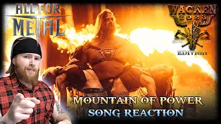 ALL FOR METAL - Mountain of Power (Song Reaction)