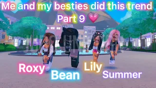 Me and My Besties Did This Trend Part 9~ Roblox 2021 || Judo Unicorn