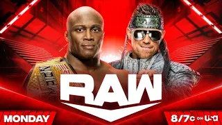 WWE 2K22 Raw Preview 8/29/22 Bobby Lashley Vs. The Miz