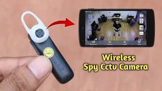How To Make Mini Wireless Spy Cctv Camera - Using Old Mobile Camera