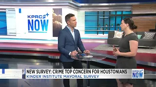 New survey reveals crime as a top issue in Houston ahead of mayoral election