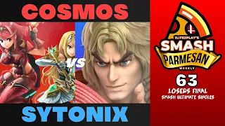 Cosmos vs Sytonix - Ultimate Singles Losers Final Smash Parmesan 63 - Pyra Mythra vs Ken