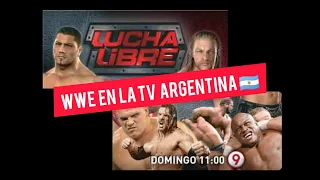 Cuando WWE llego a la TV Argentina