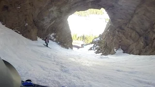 Hole in the Wall - Mammoth Mountain - April 2016