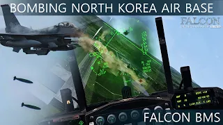KF-16 Bombing North Korea Air Base l FALCON BMS