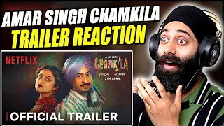 Amar Singh Chamkila - TRAILER Reaction | Diljit Dosanjh | REEACT