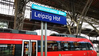 Bahnsteigansagen (Heiko Grauel und Rachel) aus Leipzig Hbf