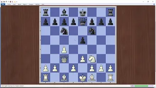 Как играть черными в шахматы. Английское начало
