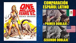 Un Millón de Años antes de Cristo [1966] Comparación del Doblaje Latino Original y Redoblaje