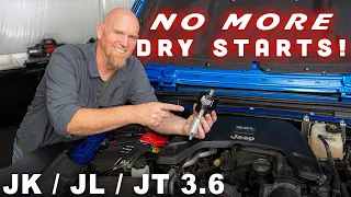 STOP Dry Starting your Pentastar 3.6!!