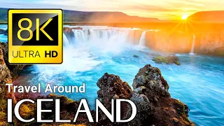 Iceland In 8k ULTRA HD HDR - Amazing Beautiful Nature l ICELAND HDR 8K DOLBY VISION