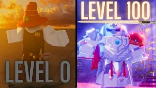 LEVEL 0 TO 100 IN RPG CHAMPIONS (ROBLOX)