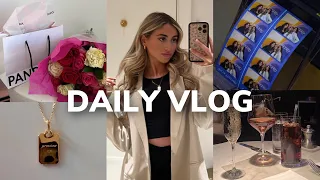 VLOG: valentines day, opening gifts, bts filming, dinner w/ friends & sol de Janeiro event NYC!!