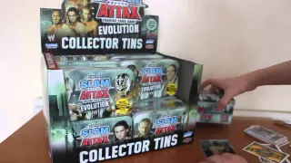 Slam Attax Evolution Case Break (12 tins) Part 1 of 4