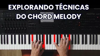 Explorando as Técnicas do TECLADO Chord Melody na Música Jesus em Tua Presença