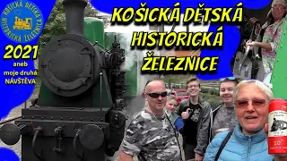 Košická dětská historická železnice 2021