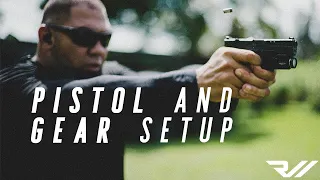 Pistol and Gear Setup (Range Day Training) // RealWorld Tactical