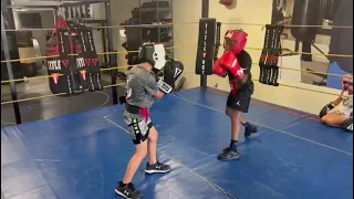 level up sparring with X Rd 1
